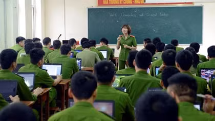 Công bố điểm xét tuyển vào các trường trung cấp CAND