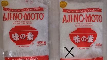 Mì chính Trung Quốc giả hiệu Ajinomoto
