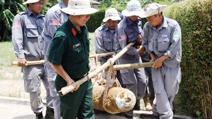 Hủy nổ thành công một quả bom 'khủng'