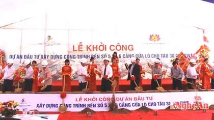 1.180 tỷ đồng xây dựng Cảng Cửa Lò