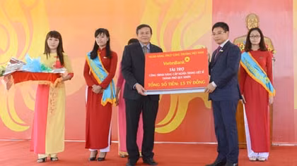 VietinBank tài trợ 15 tỷ đồng nâng cấp nghĩa trang liệt sỹ TP Quy Nhơn