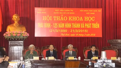 ‘Thái Bình - 125 năm hình thành và phát triển’