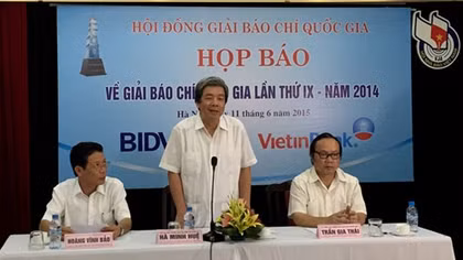 118 tác phẩm được trao Giải báo chí quốc gia