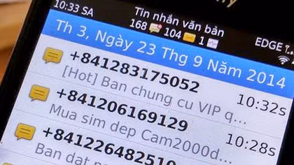 Siết chặt quản lý với thuê bao trả trước để chặn tin nhắn rác
