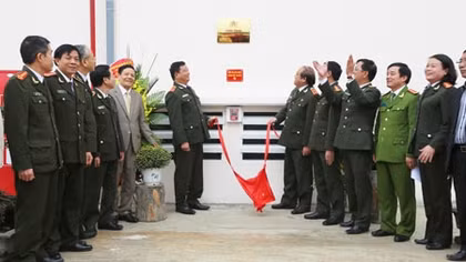 Khánh thành công trình xây dựng, mở rộng Kho Dự trữ quốc gia Thắng Trí