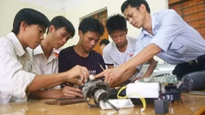  Chỉ gần 10% học sinh tốt nghiệp trung học phổ thông lựa chọn đi học nghề