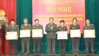 Sơ kết Chương trình hành động số 12 về công tác phụ nữ trong CAND