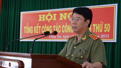 Tổng kết công tác Công an năm 2014, triển khai chương trình công tác 2015