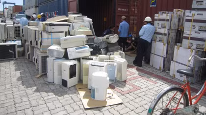 Phát hiện lô hàng điện máy nhập lậu với số lượng lớn