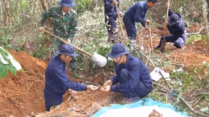 Tăng cường phối hợp tìm kiếm hài cốt liệt sĩ tại 3 tỉnh Nam Lào