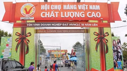 Khai mạc Hội chợ hàng Việt Nam chất lượng cao tại Nha Trang