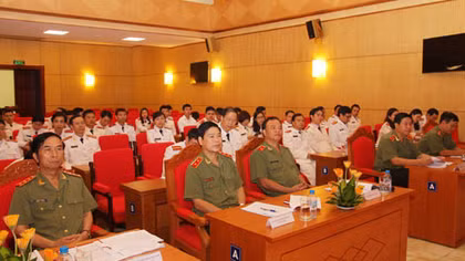Khẳng định vị thế lực lượng Công an trên trường quốc tế