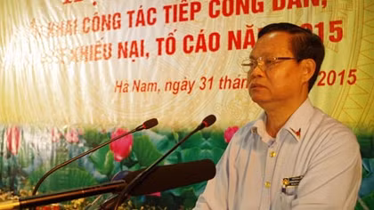 Giảm 7,7% đơn thư khiếu nại trong năm 2014