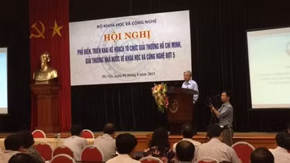 Xét tặng giải thưởng Hồ Chí Minh về KHCN