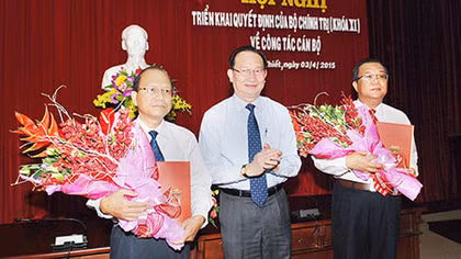 Đồng chí Nguyễn Mạnh Hùng giữ chức Bí thư Tỉnh ủy Bình Thuận