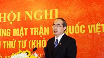 Hội nghị Ủy ban Trung ương Mặt trận Tổ quốc Việt Nam lần thứ tư (khóa VIII)