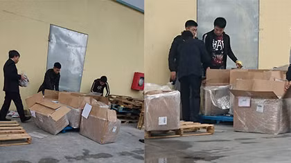 30 thùng hàng cao cấp qua đường hàng không nghi buôn lậu