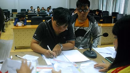 252.000 thí sinh trúng tuyển đại học đợt I