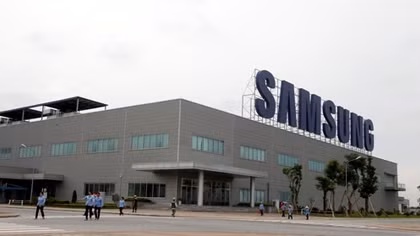 Samsung giúp chỉ số sản xuất công nghiệp của Thái Nguyên tăng gần 200%