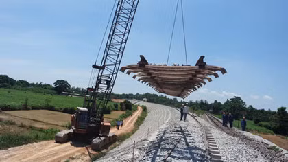 Chuyển tuyến, nắn thẳng đoạn đường sắt qua sông Bồ