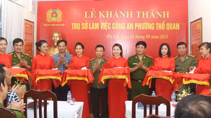 Khánh thành trụ sở CAP Thổ Quan, Trung Phụng