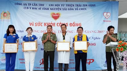 Công an TP. Cần Thơ chung tay vì cộng đồng
