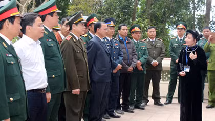Nặng tình quân dân nơi chiến khu Pác Bó 