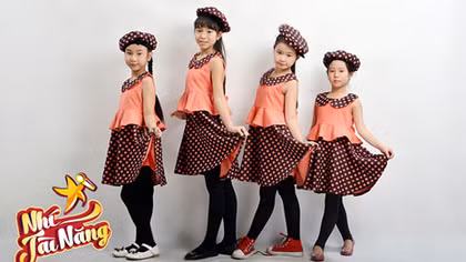 12 thí sinh và nhóm thí sinh lọt vào vòng chung kết cuộc thi “Nhí tài năng 2014” 