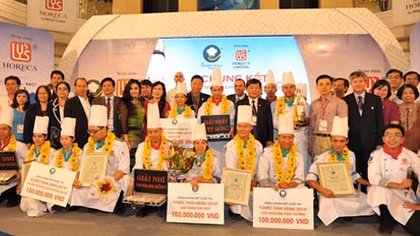Caravelle Hotel chiến thắng cuộc thi “Chiếc thìa vàng 2014” 