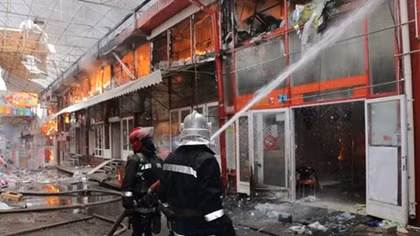 Đã kiểm soát được đám cháy chợ Barabashovo có đông người Việt kinh doanh ở Ukraine