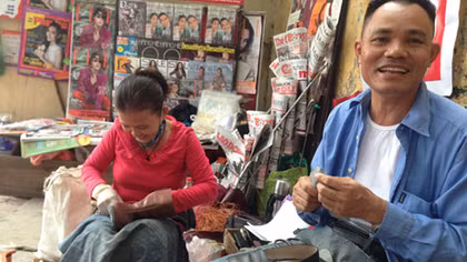 Vợ chồng lương thiện và câu chuyện cuộc đời trên báo