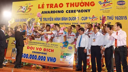 Bangu Atletico vô địch BTV – Cup Number 1