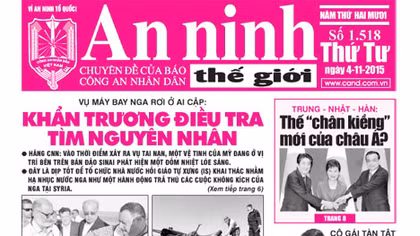 Đón đọc Chuyên đề An ninh thế giới số 1518