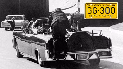 Đấu giá biển số chiếc xe chở cố Tổng thống Mỹ John Kennedy