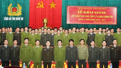 Khai giảng lớp Cao cấp lý luận chính trị khoá 3