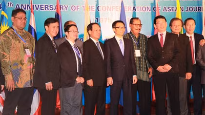 Báo chí ASEAN đoàn kết vì hòa bình và phát triển