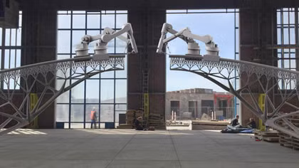Xây cầu bằng công nghệ in 3D kim loại