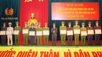 Thanh niên CAND học tập, thực hiện 6 điều Bác Hồ dạy