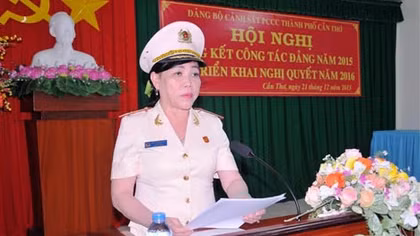 Cảnh sát PCCC TP Cần Thơ tổng kết công tác Đảng 2015