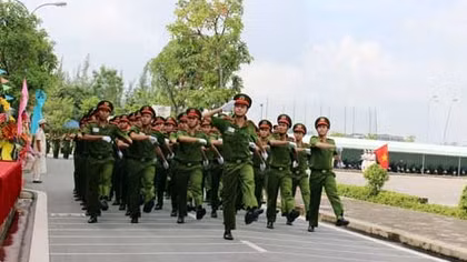 Đại học Cảnh sát nhân dân khai giảng năm học 2015-2016