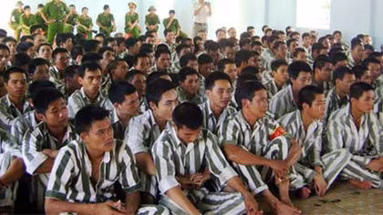 Phạm nhân được nghỉ 10 ngày lễ một năm