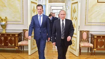 Tổng thống Syria tới Nga trong lúc “nước sôi lửa bỏng”