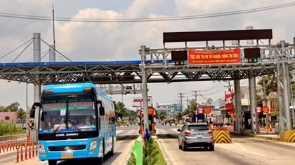 Từ 0h ngày 14-4, bắt đầu thu phí QL1 đoạn Cần Thơ – Phụng Hiệp