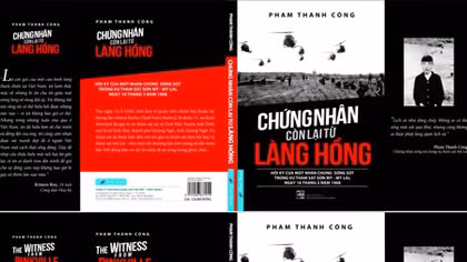 Nhân chứng sống sót trong vụ thảm sát Sơn Mỹ ra mắt cuốn sách “Chứng nhân còn lại từ làng Hồng”