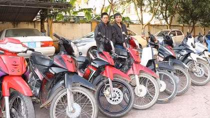 Trộm hơn 20 xe máy bán lấy tiền chơi ma túy
