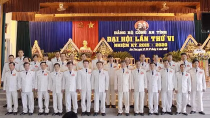 Đại hội Đảng bộ Công an tỉnh Kon Tum