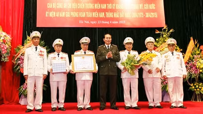 Gặp mặt truyền thống cán bộ Công an chi viện miền Nam thời kỳ kháng chiến chống Mỹ, cứu nước