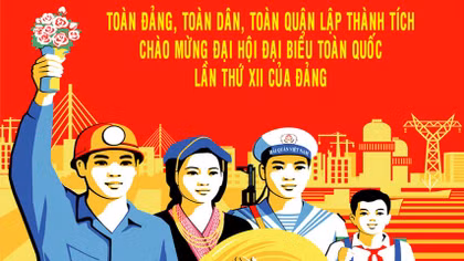 Lấy ý kiến đóng góp Dự thảo Báo cáo chính trị trình Đại hội XII của Đảng