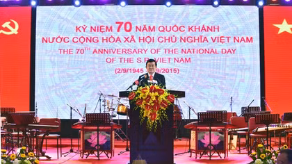 Chiêu đãi trọng thể kỷ niệm 70 năm Quốc khánh 