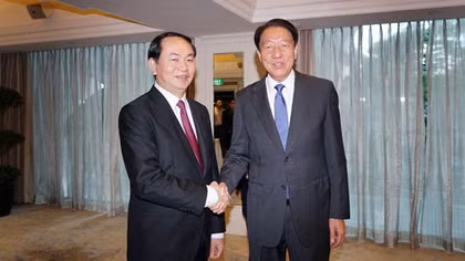 Bộ trưởng Trần Đại Quang thăm Singapore và dự khánh thành Tổ hợp Interpol toàn cầu